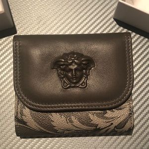 Versace Rare and Unique Medusa Wallet NWT